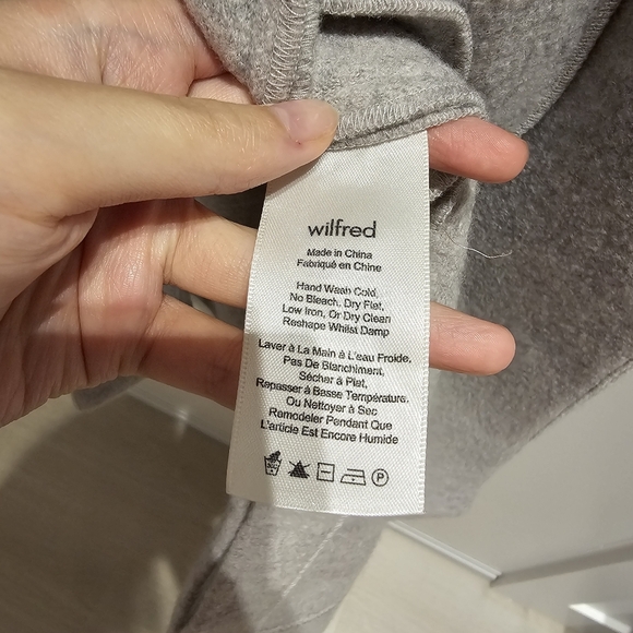 Aritzia Wilfred Dujardin Coat Shacket 100% Wool s - Picture 4 of 6